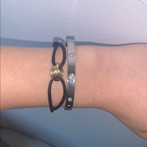 Fake dimond bracelet